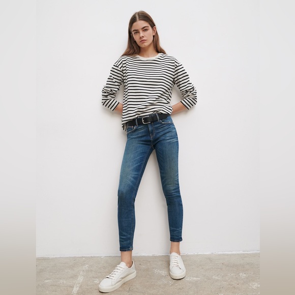 ZARA SKINNY JEANS MID RISE - Picture 1 of 8